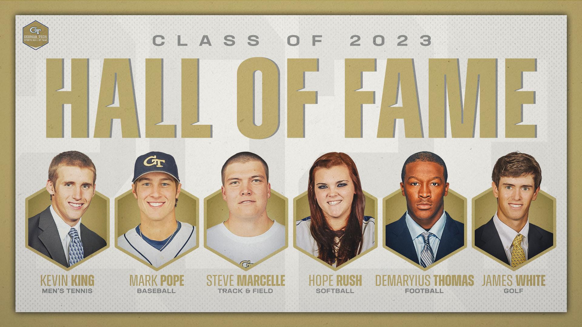 Georgia Tech Honors Legendary Athletes in Prestigious Hall of Fame Induction